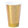 Mesa bella gobelets x10 en carton scintillant or brillant 35cl