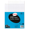 Cora feuilles simples perforées  21 x 29.7 cm 400p seyes grands carreaux