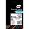 Cora - Boite 18 crayons plastique