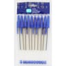 Stylo à bille 10 pièces bleu