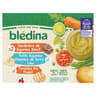 Blédina pots légumes féculants viande poisson 4x200g dès 6 mois