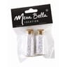 Mesa bella deco sachet 2 bouteilles de paillettes blanches