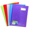 Exacompta  protège documents  soudé 80 vues polypro crystal colours