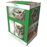 Coffret Le livre de la jungle tasse sous verre et porte clés mowgli et baloo