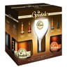 Coffret degustation goudale 4x33cl + 1 verre + 3 sous bock Vol.7.41%