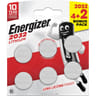 Energizer piles cr2032 lithium 4+2 gratuites