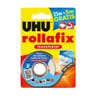 Uhu rollafix transparent dévidoir 25mx19mm + 5m offert