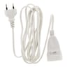 Zenitech prolongateur 6A 2x0.75 mm - 3 m blanc 180g