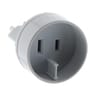Zenitech Adaptateur male europe / femelle usa
