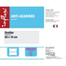 Influx oreiller 50x70cm moelleux anti-acariens