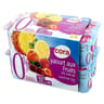 Cora yaourt au lait écrémé et aux fruits avec edulcorants 0% 16x125g