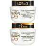 Elsève huile extraordinaire coco masque cheveux 1001 usages 2 x 310 ml