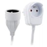 Zenitech prolonguateur gigogne ho5vvf 3g1.5 16a blanc 3m