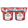 Mamie Nova yaourt gourmand fraises 2x150g
