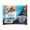 Sheba pâtée pour chat mini filets au poissons en sauce 4x85g
