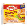 Président 12 tranches burger cheddar et emmental 200g