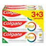 Colagte total dentifrice 24h defense classic 6x75ml 3+3 gratuits