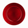 Assiette de présentation 33 cm coloris rouge