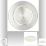 Assiette de présentation 33 cm coloris argent