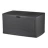 Malle de jardin serena 310 l gris anthracite 121x55x66 cm