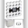 Bougie chauffe plat x50 coloris blanc