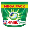 Ariel pods 3en1 lessive original x 50 capsules 1.025kg