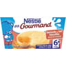Nestlé p'tit gourmand crème dessert semoule au lait biscuitée  dès 6 mois 4x100g
