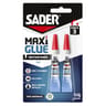 Sader colle maxiglue gel tous matériaux 2x3g