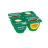 Danette saveur chocolat noisette 4x125g prix choc
