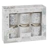 Bougie parfumée blanc x6