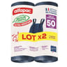 Alfapac 10 sacs 50l à poignées ultra résistant lot de 2