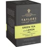 Taylors of harrogate thé vert au citron 20 sachets 40g