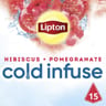 Lipton infusion à froid hibiscus grenade x15 38g