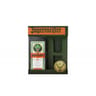 Coffret 70cl liqueur jagermeister + deux verres shooters 35%vol