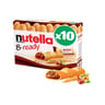 Nutella b-ready t10 etui de 10 pièces 220g