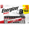 Energizer piles alcalines AAAx12 max