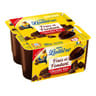 La Laitière frais et fondant chocolat noir 4x115g