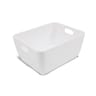 Vide poche plastique blanc