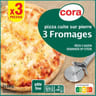 Cora pizza cuite sur pierre 3 fromages 3X350Gg