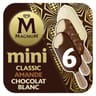 Magnum mini classic amande & chocolat blanc 6x55ml 254g