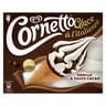 Cornetto 4 glaces à l'italienne vanille & cacao 560ml 324g