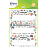 AVERY - 15 étiquettes scolaires L 76X34 MM Sport