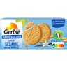Gerblé biscuits sésame saveur vanille sans sucres 132g