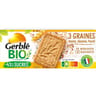 Gerblé bio sablé 3 graines sésame kasha pavot bio 132g