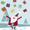 Serviettes x20 xmas hurray 33x33cm 3 plis