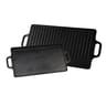 Plancha fonte 42x23 cm reversible