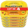 Parmentier sardines huile 135 g lot de 4 540g