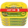 Parmentier sardines huile d'olive lot 135gx3 405g