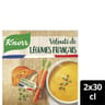Knorr soupe liquide veloute de legumes francais 2x300ml 618g