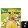 Knorr sachet veloute 9 legumes 2x30 cl